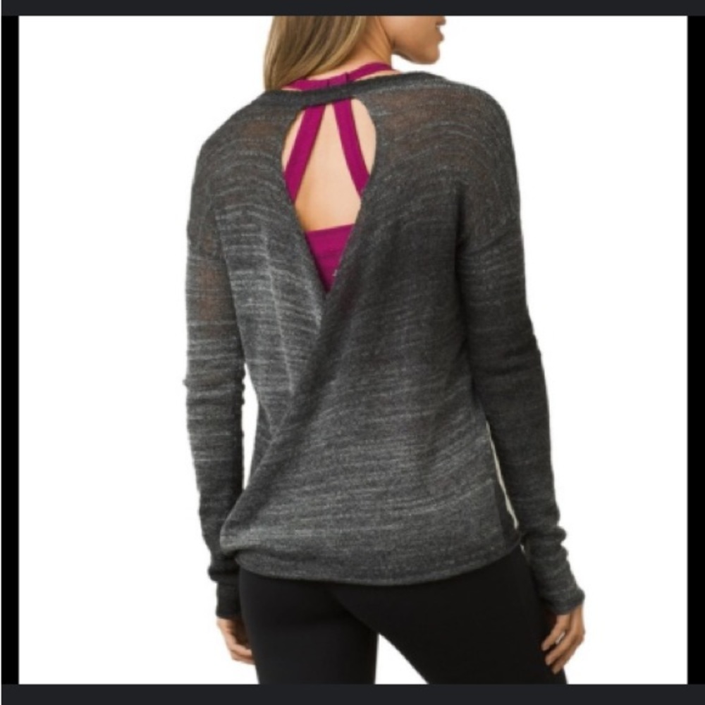 PrAna wrap back top